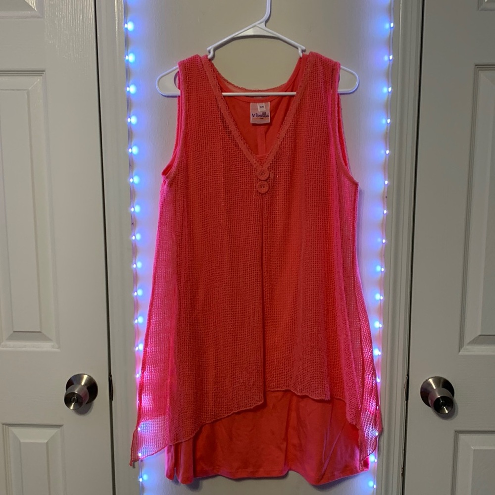 Women’s Coral 2 in 1 dress